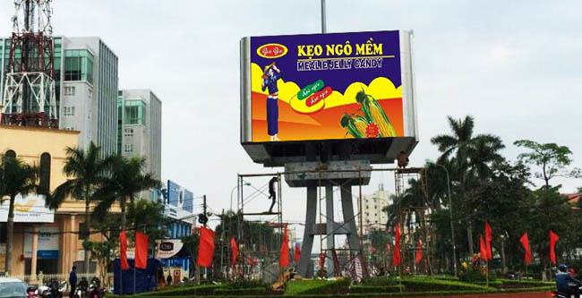 kaiyun开云越南P10户外全彩LED显示屏