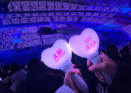 kaiyun开云透明屏和荧光棒引爆周杰伦太原演唱会（第三场）